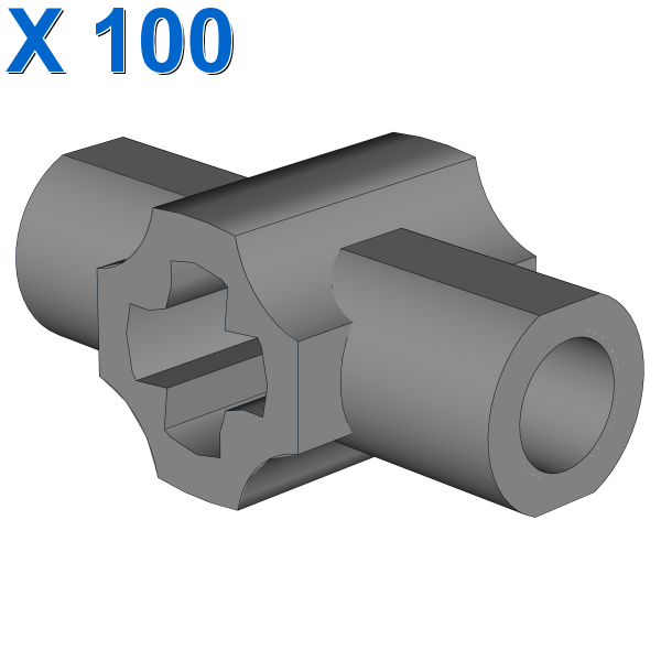 CROSS HOLES W/ DOUBLE Ø 3.2 SHAFT HOLE X 100