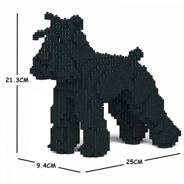 Standard Schnauzer schwarz