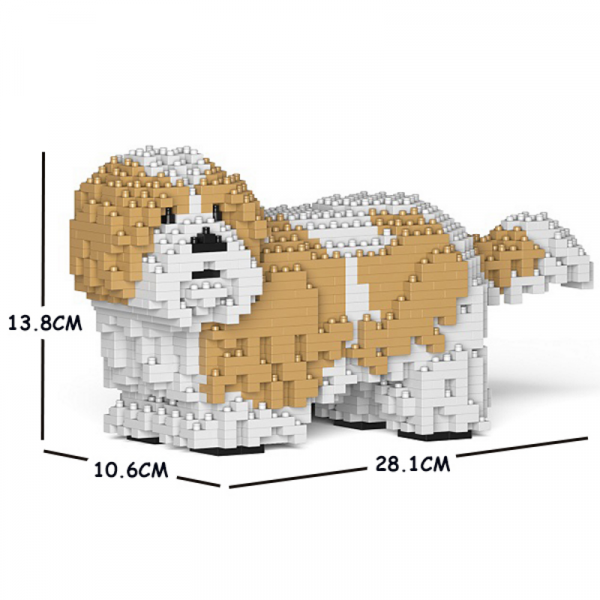 Shih Tzu weiß-beige