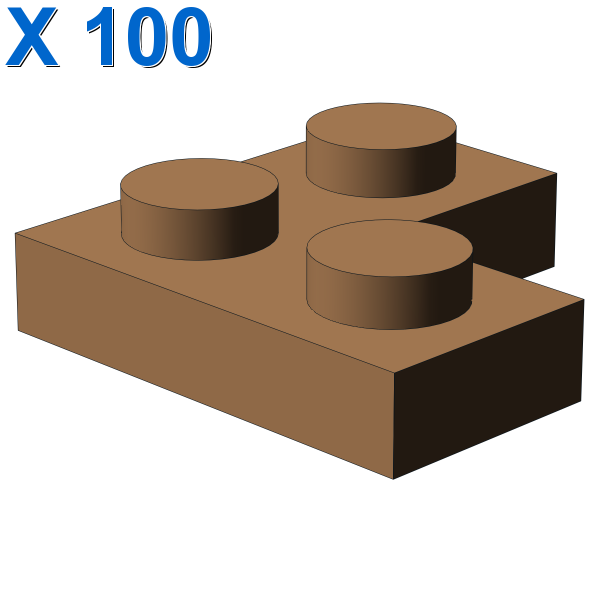 CORNER PLATE 1X2X2 X 100