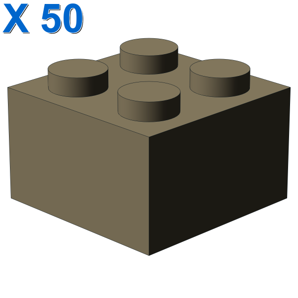 BRICK 2X2 X 50