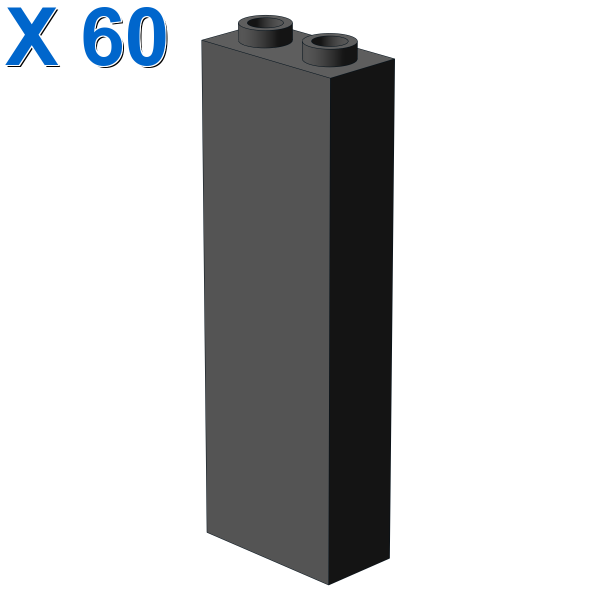 BRICK 1X2X5 X 60