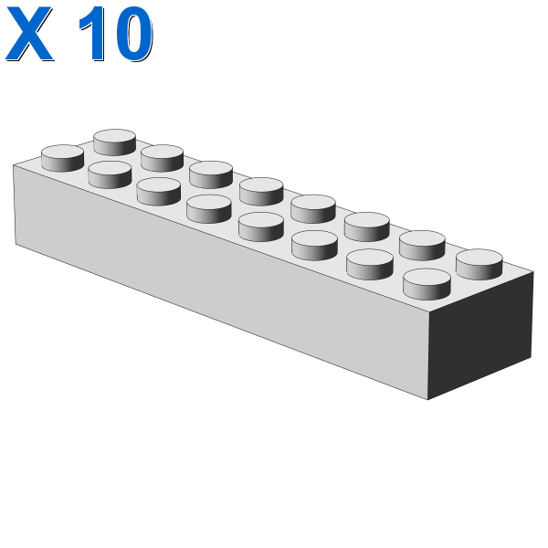 BRICK 2X8 X 10