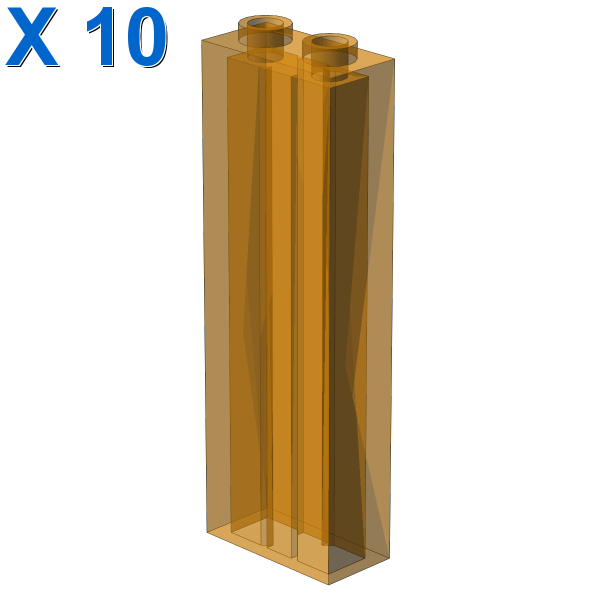 BRICK 1X2X5 X 10