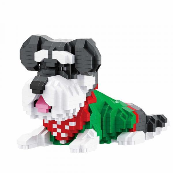 Schnauzer (diamond blocks)