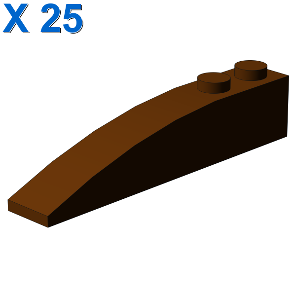 BRICK 1X6 W/BOW X 25