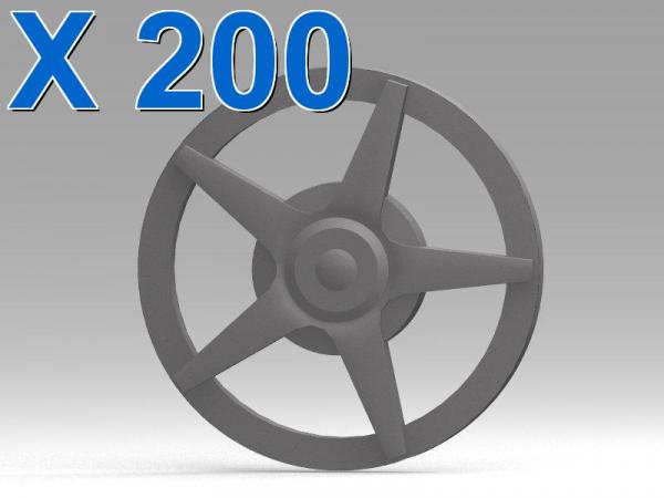 Wheel Cover 5 Spoke X 200