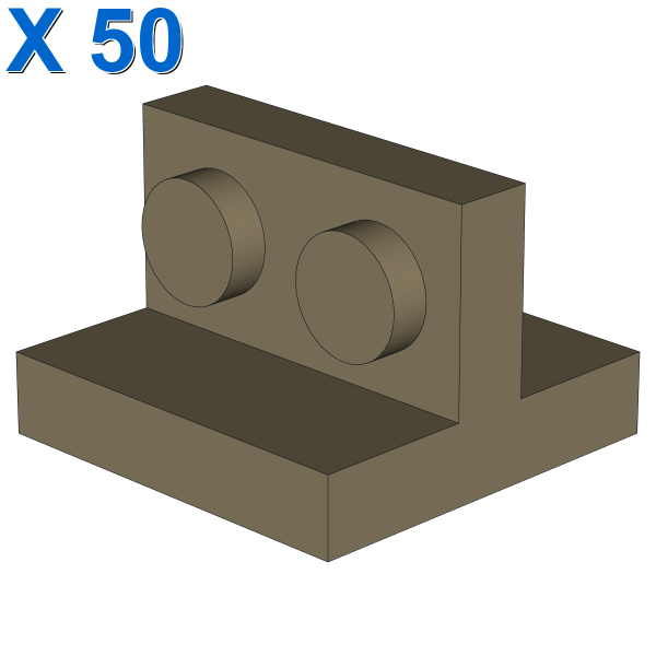 Bracket 2 x 2 - 1 x 2 Centered X 50