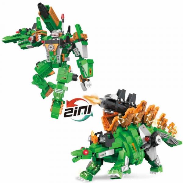 Mecha Dino Stegosaurus 2in1