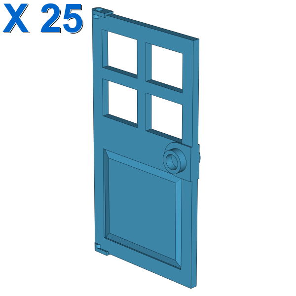 D. W. PANES F. FRAME 1X4X6 X 25