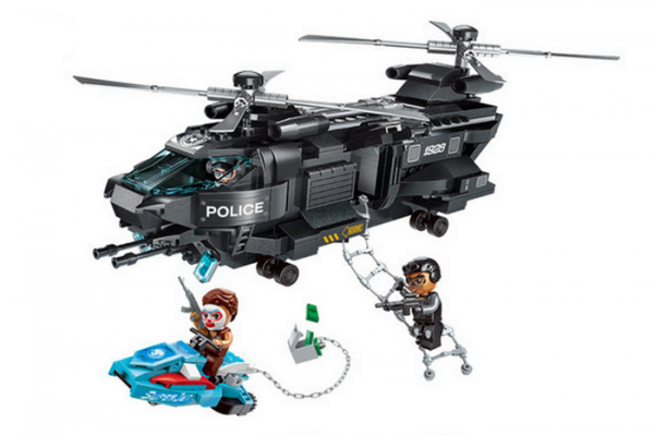 SWAT - Block Mission Adler mit Helikopter