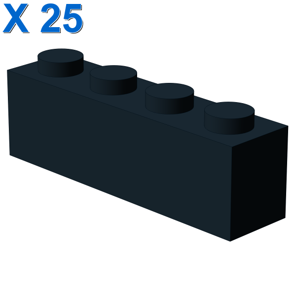 BRICK 1X4 X 25