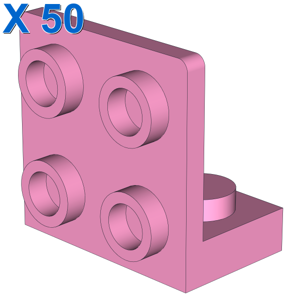 ANGULAR PLATE 1.5 BOT. 1X2 2/2 X 50