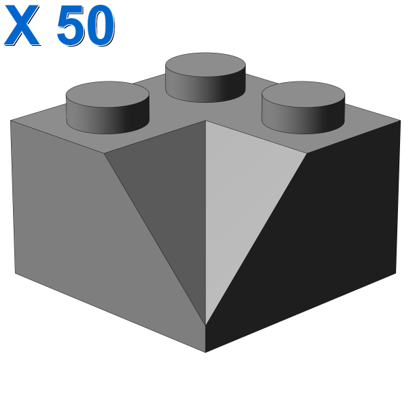 CORNER BRICK 2X2/45° INSIDE X 50