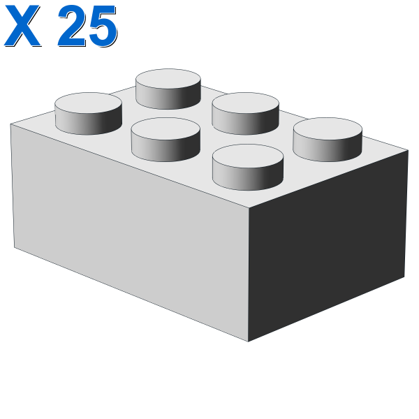 BRICK 2X3 X 25