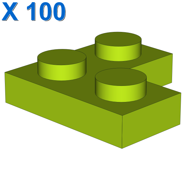 CORNER PLATE 1X2X2 X 100