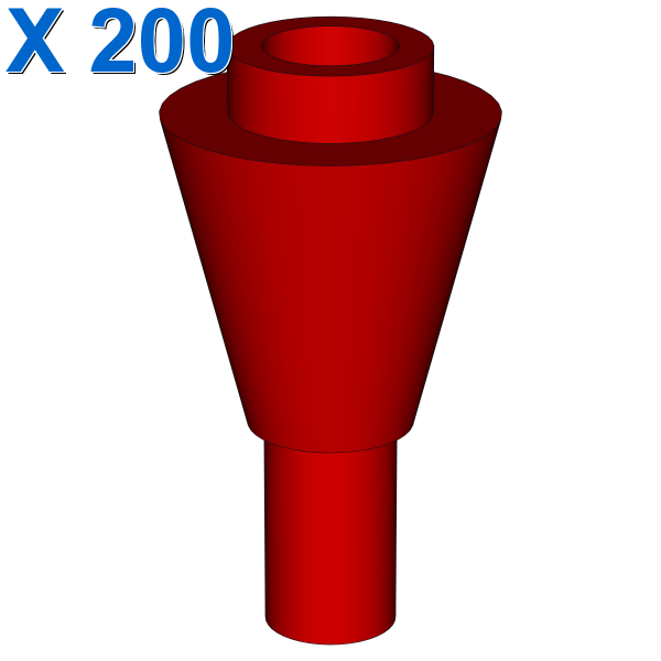 CONE 1X1 INVERTEDE W. SHAFT X 200