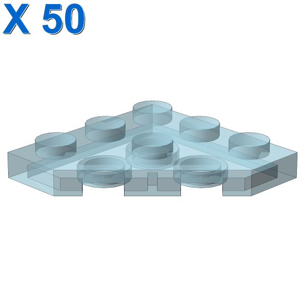 CORNER PLATE 45 DEG. 3X3 X 50