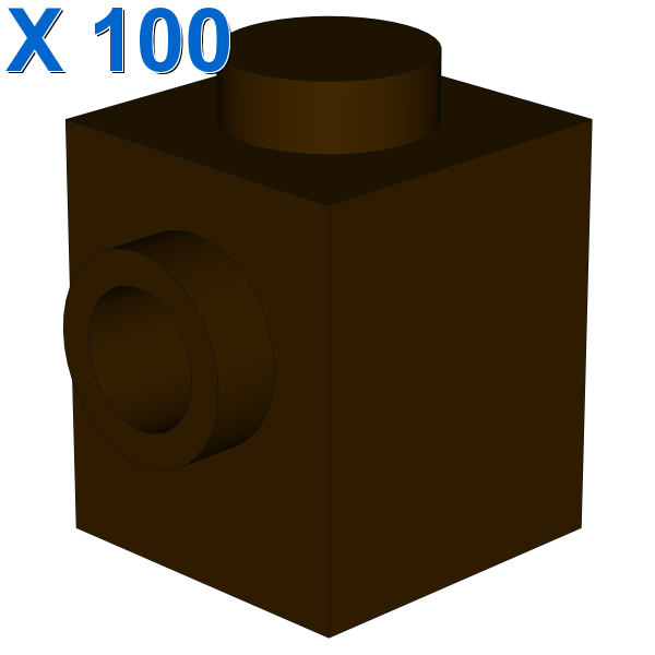 BRICK 1X1 W. 2 KNOBS X 100