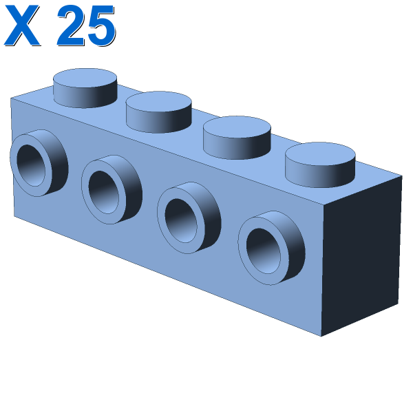 BRICK 1X4 W. 4 KNOBS X 25