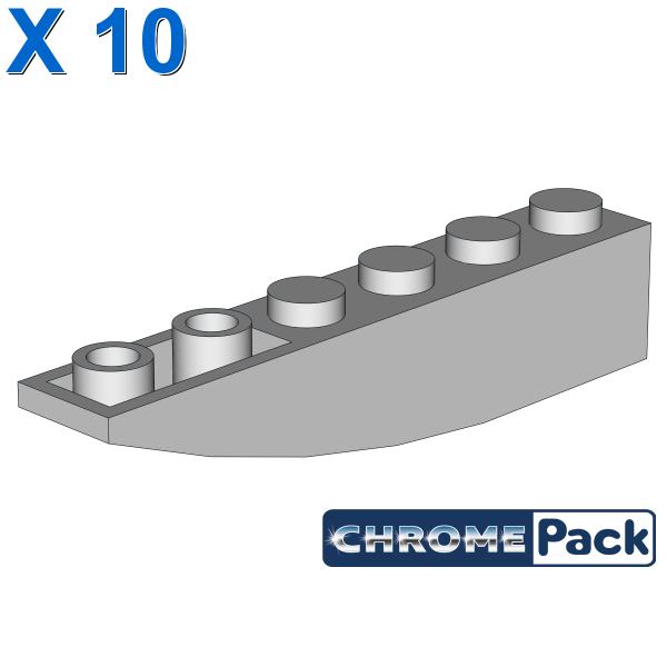 BRICK 1X6 W/BOW, REV., 10 pcs