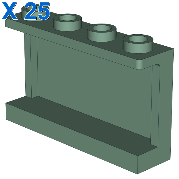 WALL ELEMENT 1X4X2 X 25