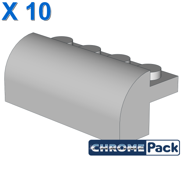 BRICK W. BOW 4X1X1 1/3, 10 pcs