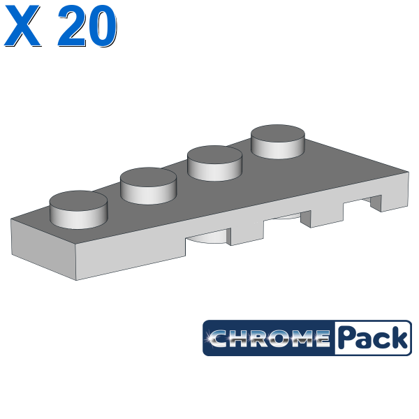 LEFT PLATE 2X4 W/ANGLE, 20 pcs