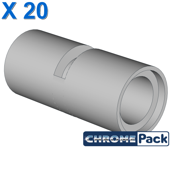 TUBE W/DOUBLE Ø4.85, 20 pcs