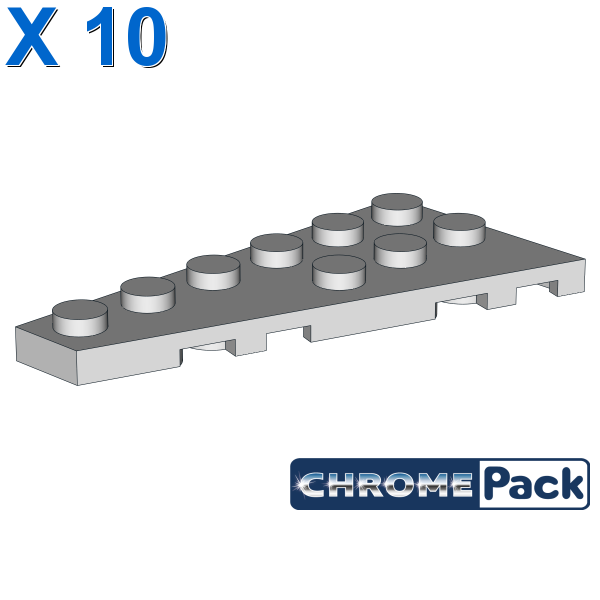 LEFT PLATE 3X6 W ANGLE, 10 pcs