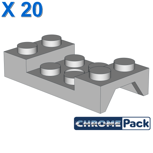 MUDGUARD 2X4 w. hole Ø4.9, 20 pcs