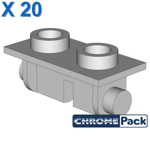 PLATE 1X2 (ROCKING), 20 pcs