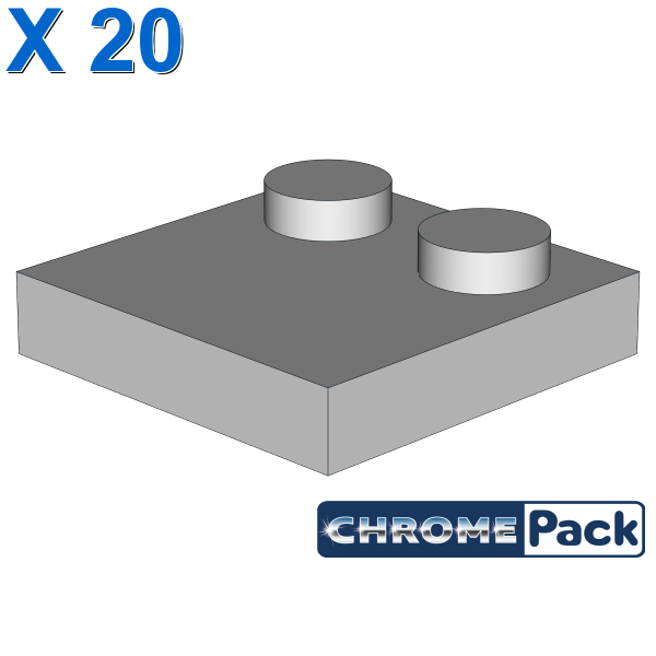 Tile 2 x 2 with 2 Studs, 20 pcs