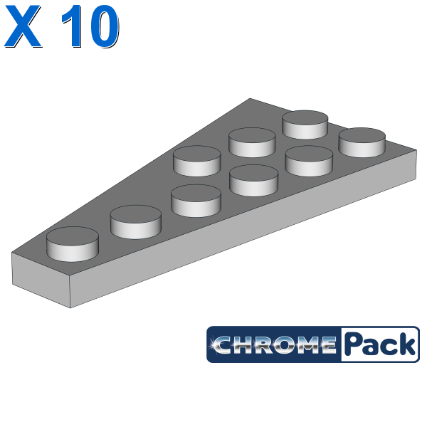 RIGHT PLATE 3X6 W. ANGLE, 10 pcs