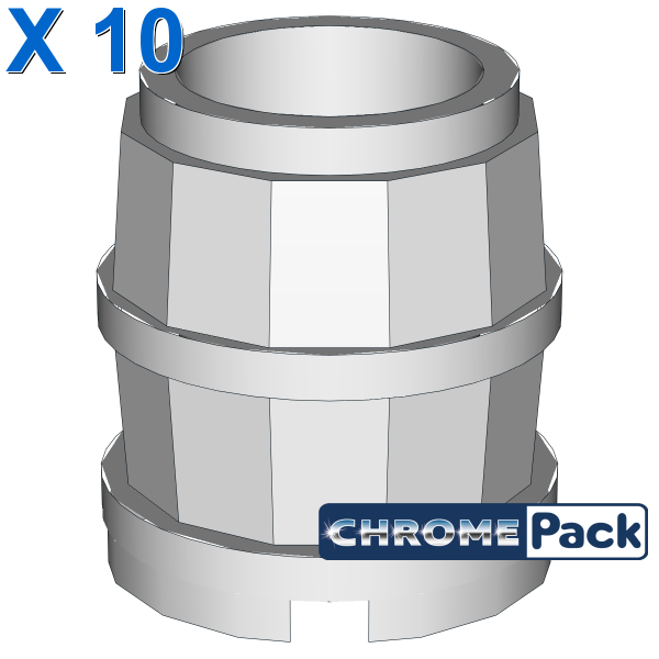 BARREL 2X2, 10 pcs