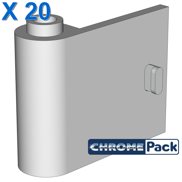 LEFT DOOR W/KNOB HINGE 1X3X2, 20 pcs