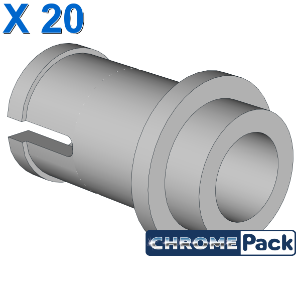 CONNECTOR PEG W. KNOB, 20 pcs