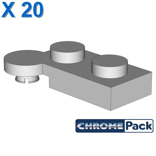 HINGE PLATE 1X2 I, 20 pcs