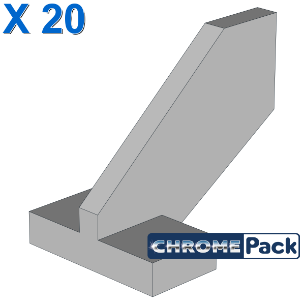 RUDDER 2X3X2, 20 pcs