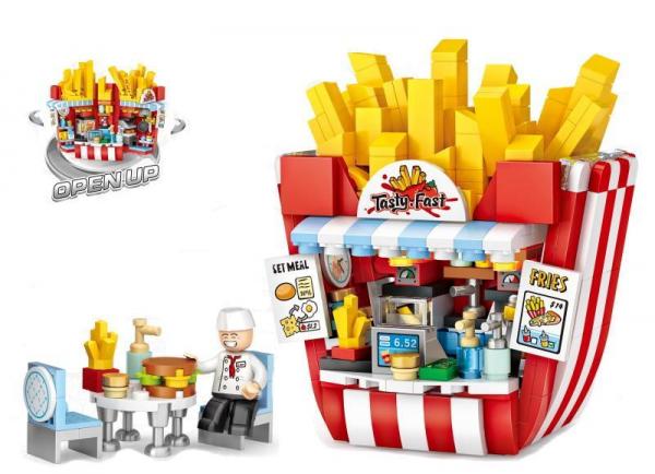 Pommes-Frites-Laden (mini blocks)