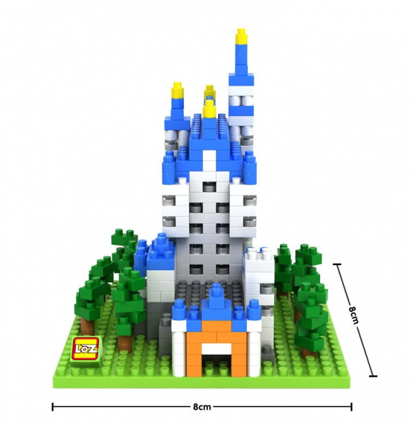 Schloss Neuschwanstein (diamond blocks)