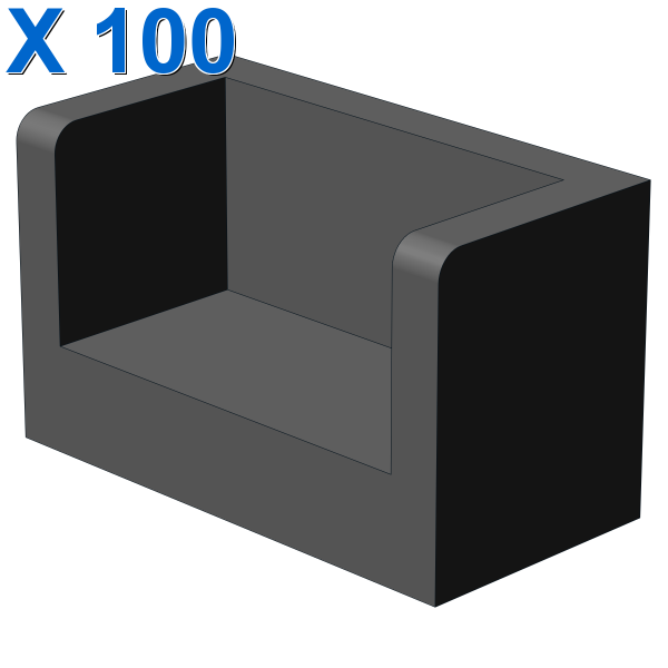 WALL DOUBLE CORNER 1X2X1 X 100