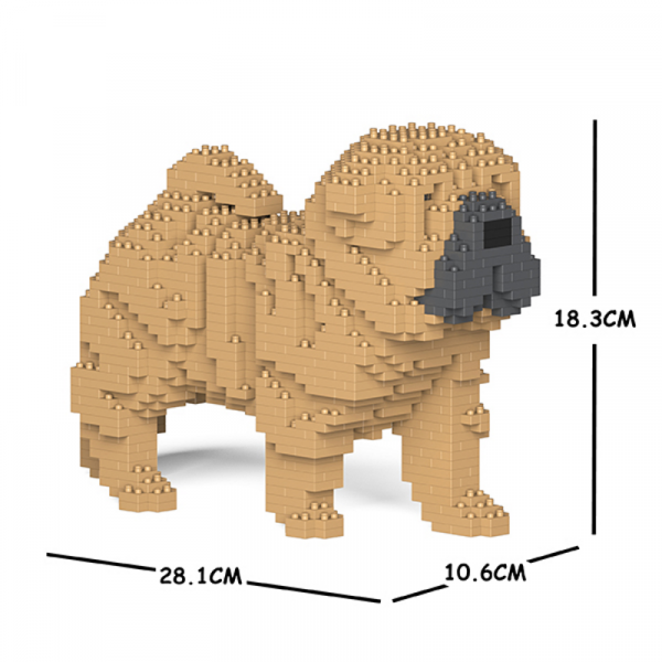 Shar Pei Dog beige