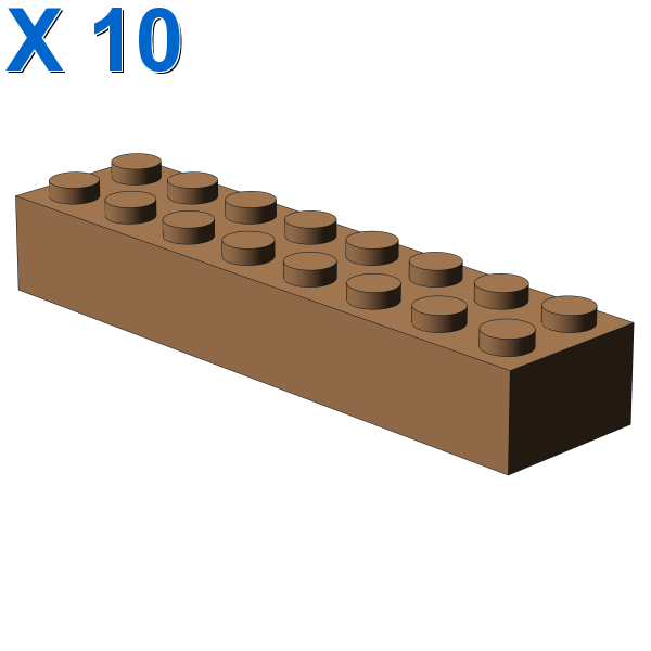 BRICK 2X8 X 10