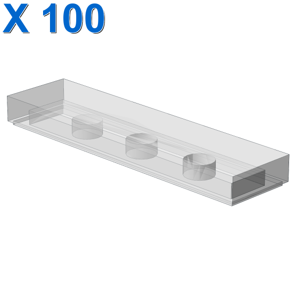 FLAT TILE 1X4 X 100