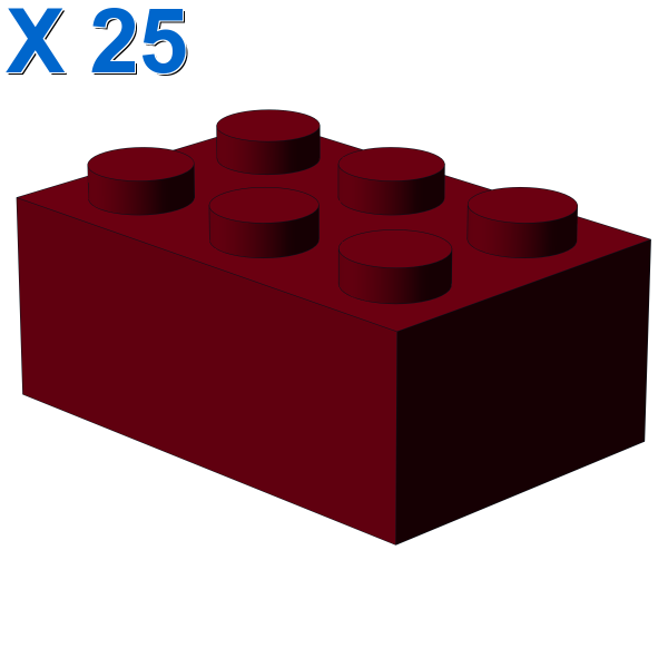 BRICK 2X3 X 25