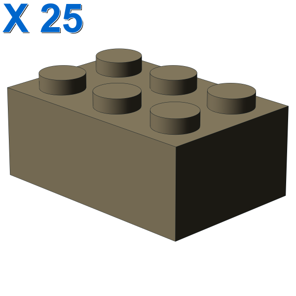 BRICK 2X3 X 25